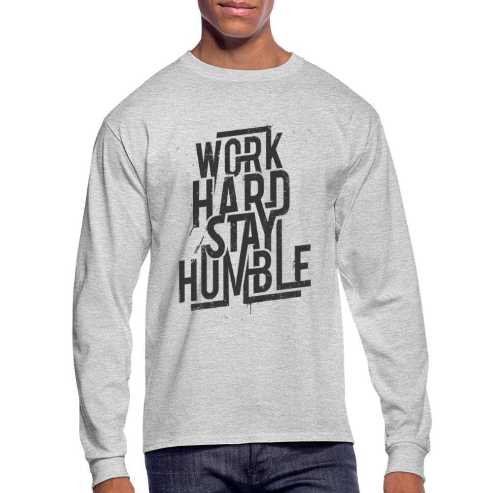 Hard Work Long Sleeve - heather gray