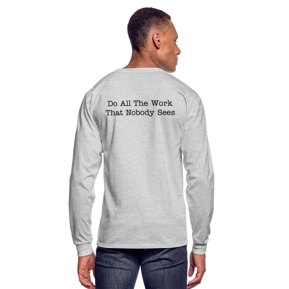 Hard Work Long Sleeve - heather gray